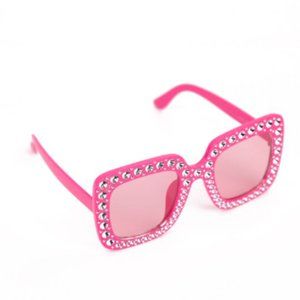 Way To Celebrate Party Sunglasses Pink, 1ct, for girls, for female, for adult.